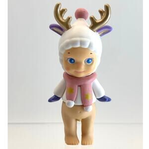 New Kewpie/Angel Mini Figure in Winter Reindeer Costume, Open Blind Box